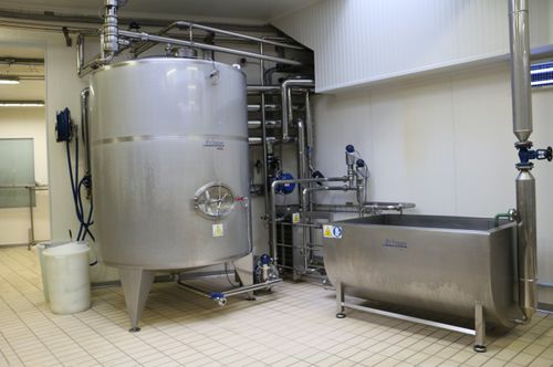 Cuve à fromage de coagulation - PRIAMO FOOD TECHNOLOGIES - en inox