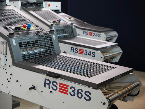 Empileur pour magazines et journaux - RS series - RIMA - automatique / manuel / en continu
