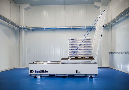 Machine d'essai de stabilité - innSlide Boomerang - SAFE LOAD TESTING TECHNOLOGIES - automatique / pour emballage / horizontale