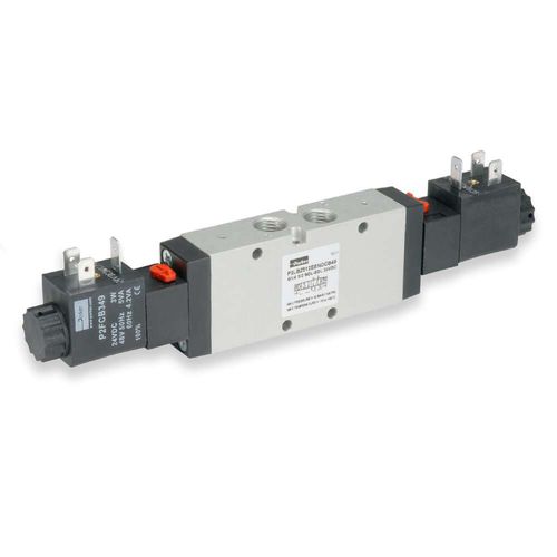 Électrovanne à commande assistée - VIKING LITE  - Parker Pneumatic Division Europe - 5 voies / air / compacte