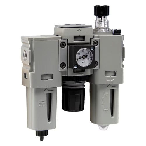 Filtre régulateur lubrificateur à air comprimé - P33CA   - Parker Pneumatic Division Europe - à air / à huile / à eau