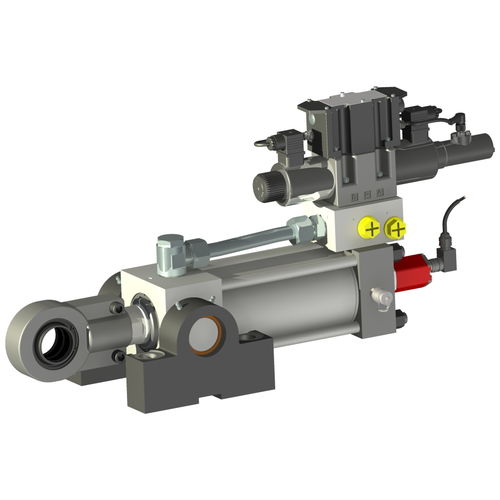 Servo-vérin électrohydraulique - CMB S.r.l. Cilindri oleodinamici - double effet / avec capteur en option
