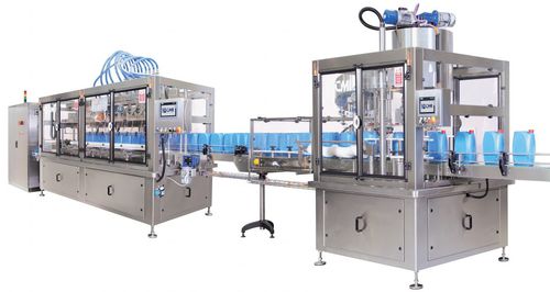 Remplisseuse de bouteilles - LOGYKA L - CMI INDUSTRIE - de produits liquides / pour l'industrie cosmétique / pour l'industrie chimique