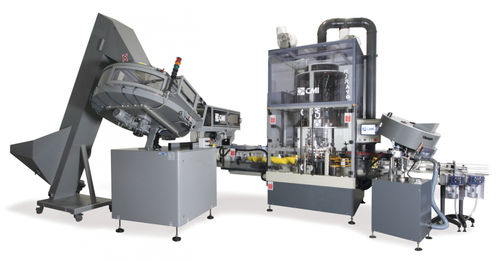 Capsuleuse pneumatique - MIRAY® series - CMI INDUSTRIE - multitête / automatique / pour produits cosmétiques