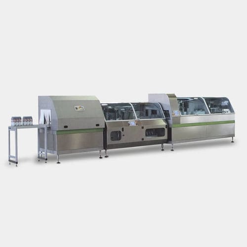 Ligne de conditionnement pour l'industrie de la boisson - DM PACK - de plateaux / de bidons / de boisson