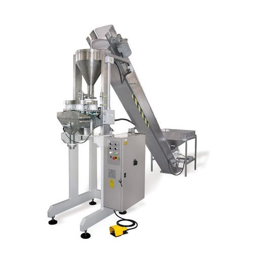 Machine de remplissage semi-automatique - DOLZAN IMPIANTI - de sacs / de gobelets / de cartons