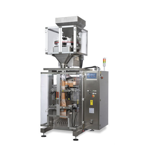 Ensacheuse avec doseur volumétrique - D series - DOLZAN IMPIANTI - inclinée / flow-pack / automatique