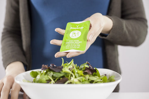 Emballage à section rectangulaire - EASYSNAP TECHNOLOGY - pour salades / de fromage / pour sauce