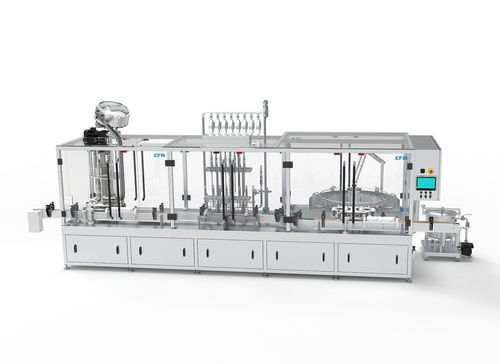 Rinceuse / remplisseuse / boucheuse pour capsule Twist - Triblock - EFM MACHINERY - automatique / à piston