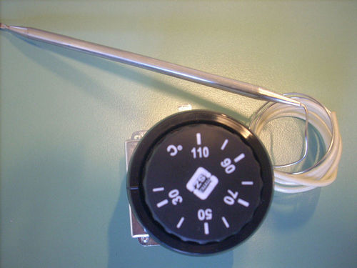 Thermostat capillaire - ELMITI - à insertion / AC / avec sonde de température