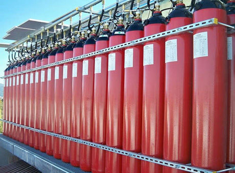 Bouteille de gaz industrielle - FABER - pour la lutte incendie / de gaz / d'azote