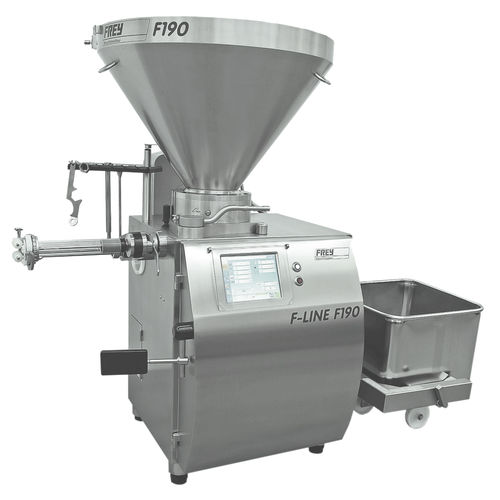 Poussoir sous vide hydraulique - F-LINE F193 series - FREY MASCHINENBAU - en continu / à grande vitesse / pour saucisse