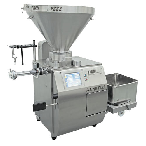 Poussoir sous vide hydraulique - F-LINE F222 series - FREY MASCHINENBAU - à grande précision / en continu / pour saucisse