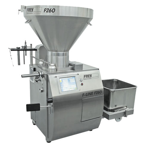 Poussoir sous vide hydraulique - F-LINE F260 series - FREY MASCHINENBAU - en continu / à grande précision / pour saucisse