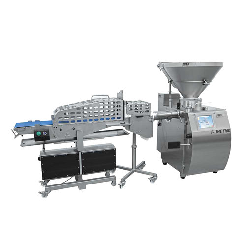 Ligne de production de viande hachée de portionnage - CLPS 320 - FREY MASCHINENBAU - de découpe