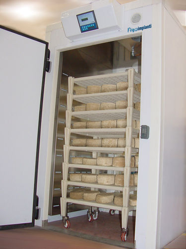 Chambre de séchage pour fromage - ASF series - FRIGO IMPIANTI - mobile