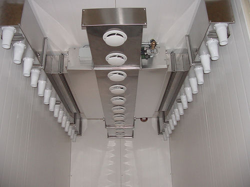 Système de séchage à air chaud - AF  - FRIGO IMPIANTI - centrifuge / continu / pour l'industrie agroalimentaire