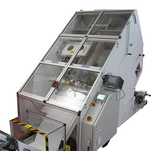 Ensacheuse verticale - GFT400A - G.F.T. AUTOMAZIONI - flow-pack / contrôlée par PLC / pour l'industrie agroalimentaire