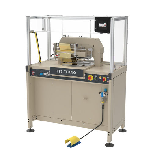 Unité de gaufrage pour cuir - FT1 TEKNO - GALLI - rotative / hydropneumatique