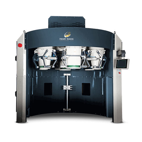 Machine de conditionnement automatique - HSCTMA - HENRY SIMON - compacte / en granulats / pour l'industrie agroalimentaire