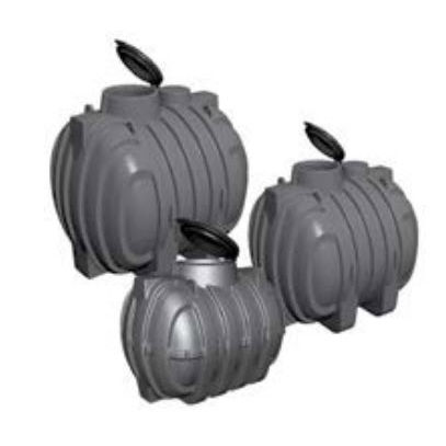 Cuve de stockage d'eau potable - CI series - ROTOTEC SPA - pour la récupération / enterrée