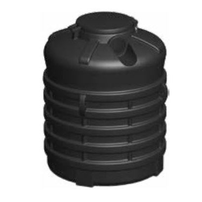 Cuve de stockage d'eau potable - NPI series - ROTOTEC SPA - pour la récupération / cylindrique / enterrée
