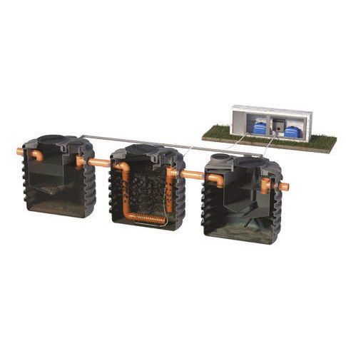 Station d'épuration en polyéthylène - DEPURO PLUS+ series - ROTOTEC SPA - compacte