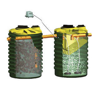 Filtre pour traitement des eaux usées - DEP series - ROTOTEC SPA - de désembouage / en plastique / biodégradable
