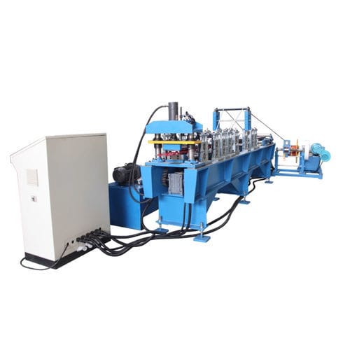 Profileuse de profilé métallique - SHAOXING SMARTECH MACHINERY MANUFACTURING CO.,LTD. - automatique / de précision / avec découpe