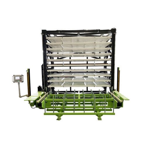 Système de stockage automatique vertical - 10L  - SHAOXING SMARTECH MACHINERY MANUFACTURING CO.,LTD. - pour tôle
