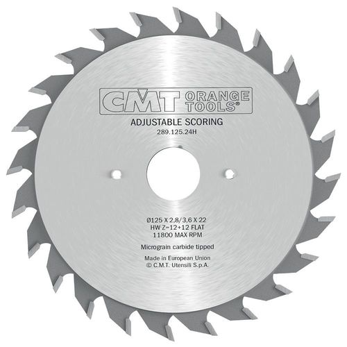 Lame de scie circulaire - 289 - CMT Orange Tool - en acier / pour bois