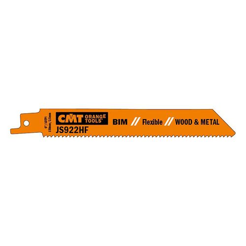 Lame de scie sabre - JS922HF-5 - CMT Orange Tool - de tronçonnage / en acier / pour bois