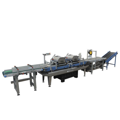 Ligne de découpe à lame rotative - MTM/C - Ferrari & Cigarini srl - pour pierre / pour composites / pour briques