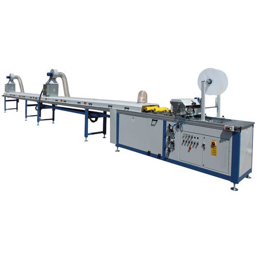 Colleuse colle thermofusible - MIR 001/L10 - Ferrari & Cigarini srl - semi-automatique / par rapiécage du fond / pour mosaïque
