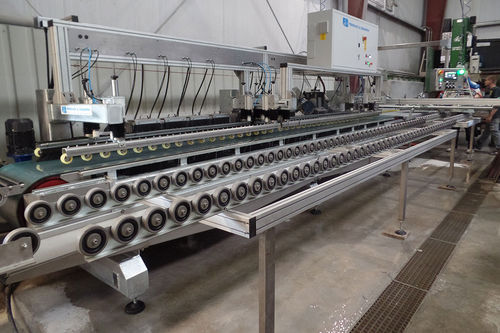 Machine de polissage de bords - MLZ PLUS - Ferrari & Cigarini srl - pour le marbre / pour granit / industrielle