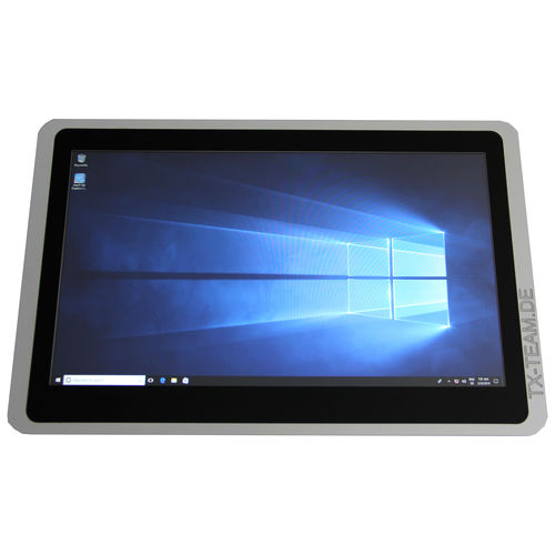 Moniteur 18.5" - I185-1 - TX-Team GmbH - à LED / à écran tactile capacitif PCAP / industriel