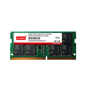 Module de mémoire SO-DIMM - DDR4 ECC SODIMM - Innodisk Corporation - DDR4 SDRAM / ECC / industriel