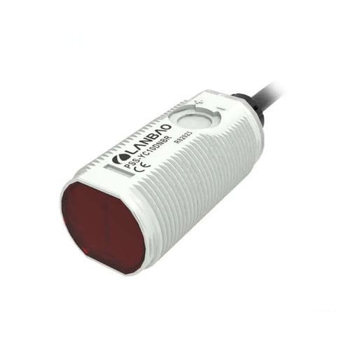 Détecteur photoélectrique rétro-réfléchissant polarisé - PSS-GM2DPBR series - Shanghai Lanbao Sensing Technology Co., Ltd. - cylindrique / lumière rouge / LED