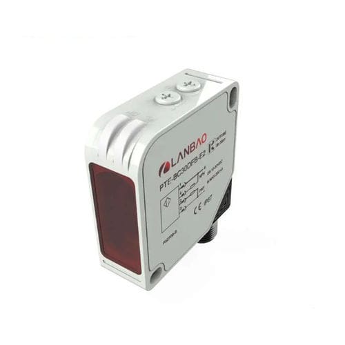 Détecteur photoélectrique à réflexion directe - PTE-BC200SK series - Shanghai Lanbao Sensing Technology Co., Ltd. - rectangulaire / infrarouge / lumière rouge