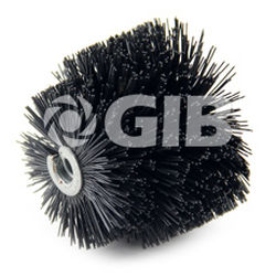 Brosse cylindrique spirale - GOLDEN INDUSTRIAL BRUSH - de nettoyage / en nylon