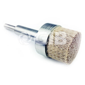 Brosse pinceau - GOLDEN INDUSTRIAL BRUSH - d'ébavurage / en nylon / en aluminium