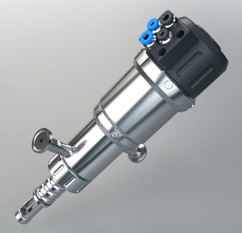 Support de sonde rétractable - EXtract 830 - Exner Process Equipment GmbH - pneumatique