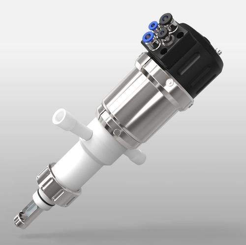 Support de sonde rétractable - EXtract 825 - Exner Process Equipment GmbH - pneumatique