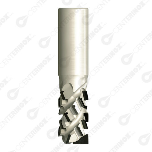 Fraise monobloc - PDT027 - centerinox - de détourage / PCD / pour bois