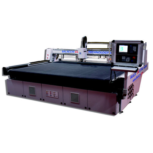 Machine de découpe CNC - BR-350-PL - BALACCHI S.R.L. - à couteau / pour PVC / pour tissus