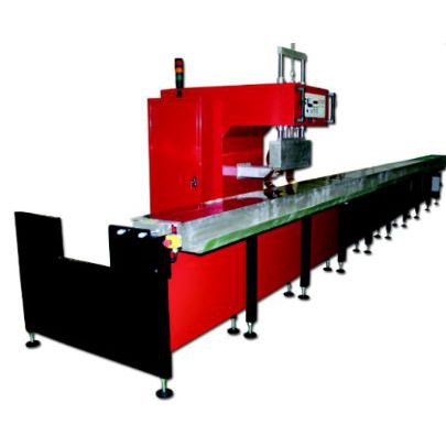 Machine de soudage à haute fréquence - BR3PT6000 - BALACCHI S.R.L. - contrôlée par PLC / pour PVC / avec pédale