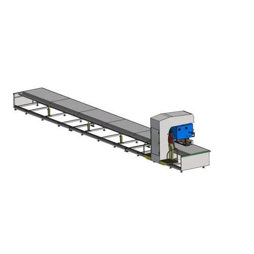 Machine de soudage à haute fréquence - BR10/25PT360 - BALACCHI S.R.L. - contrôlée par PLC / 400V triphasé / à tête mobile