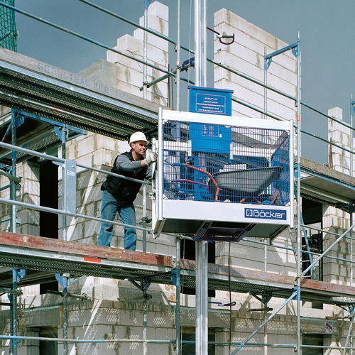 Monte charge à crémaillère - Super-Lift Z series  - Böcker Maschinenwerke GmbH - pour la construction / pour chantier / à plateforme