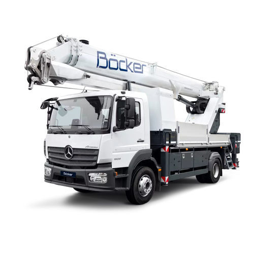 Grue montée sur camion - AK 36 - Böcker Maschinenwerke GmbH - télescopique / pour chantier / de levage