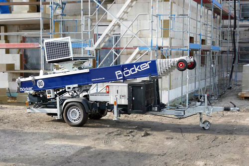 Monte charge électrique - Junior 24 - Böcker Maschinenwerke GmbH - sur batterie / pour la construction / pour chantier